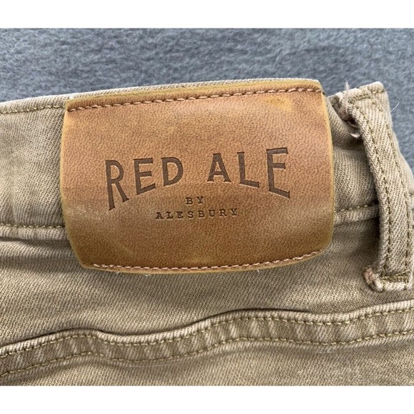 Red Ale by Alesbury Denim Jeans Men's 42X30 Thrashed Work Construction Stained - Picture 14 of 16